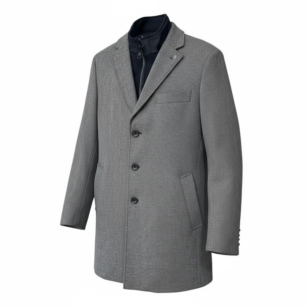 BLUE INDUSTRY MENS Summit Overcoat SZ 38 (48) $615